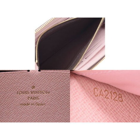 Louis Vuitton Portefeuil Clemence Rose Ballerine Long Wallet - Picture 9 of 12